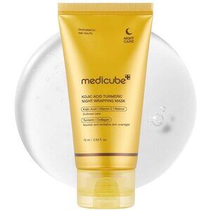 Medicube Kojic Acid Turmeric Overnight Wrapping Peel Off Mask – Brightens NEW